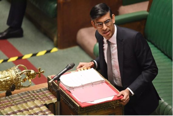 uk chancellor Rishi Sunak